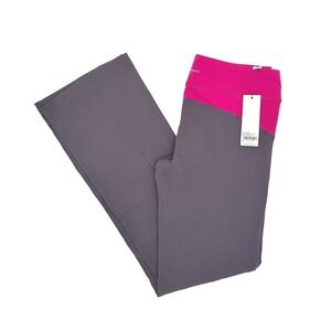 Vimmia Move Pant Graphite‎ Raspberry Yoga Pants Women's L NWT